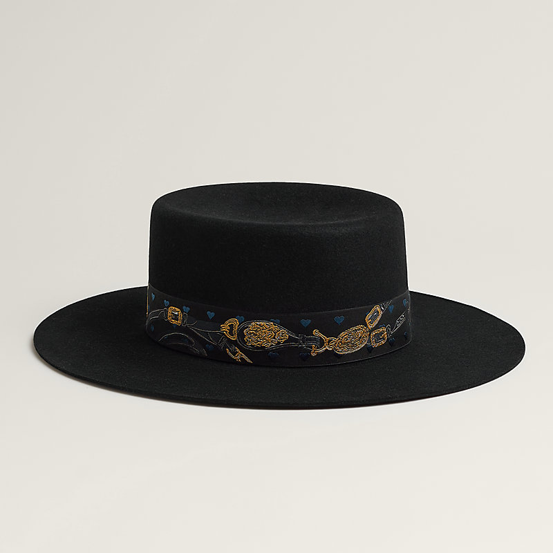 Dakota Love hat - Black | Hermès Thailand